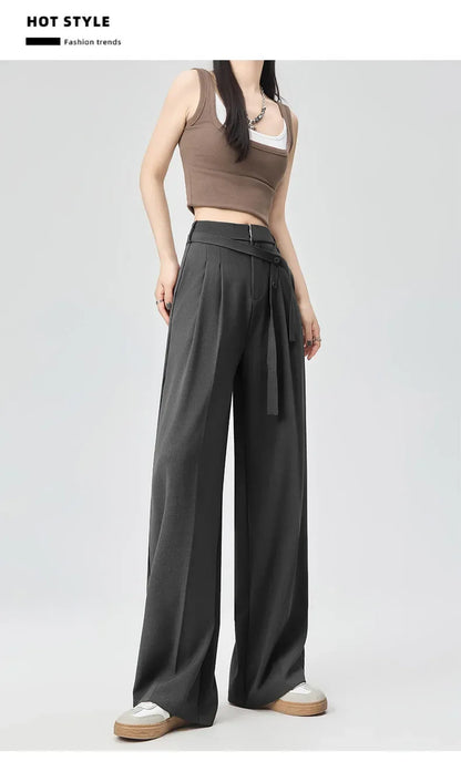 Women's Loose Drapey Suit Pants