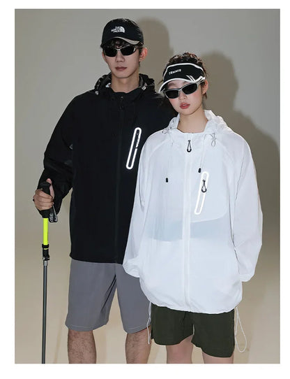 UPF50+ Ice Silk Breathable UV Protection Light Jacket