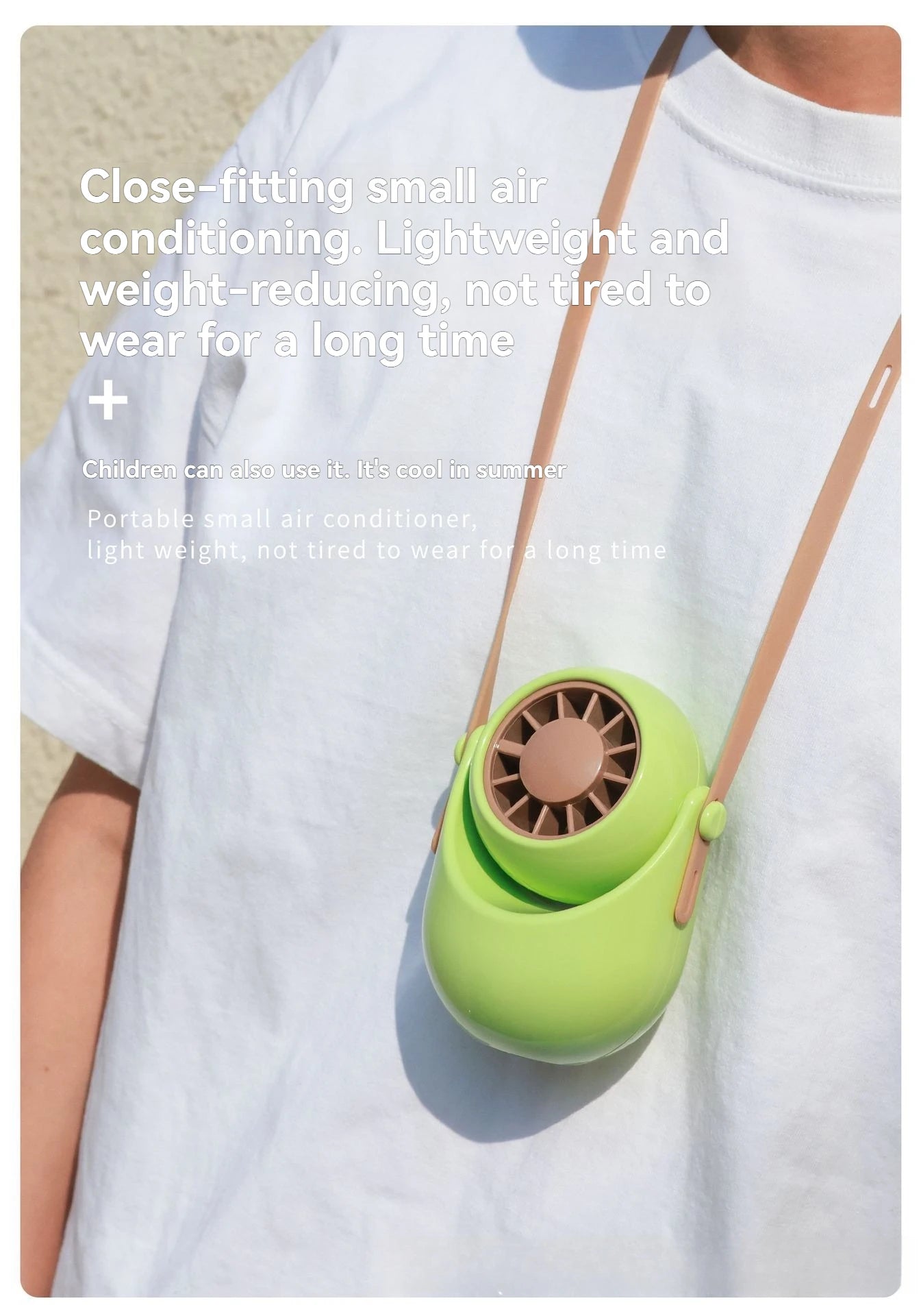 2025 Ultra-Quiet Hands-Free Neck Fan