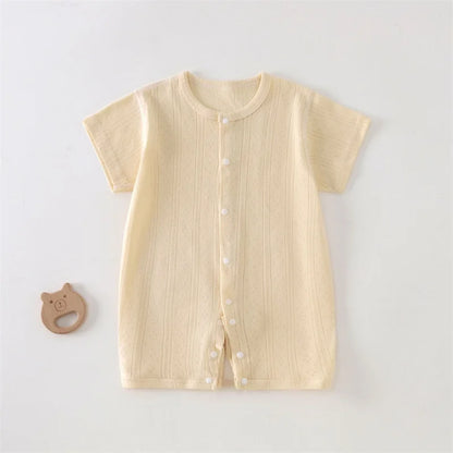 Baby Short Sleeved Jumpsuit Summer