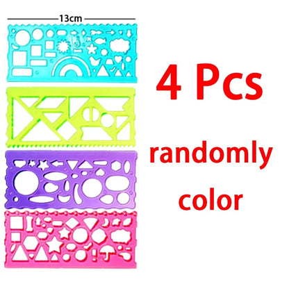 Geometry Spirograph Drawing Stencil Set  Kids Educational Toy