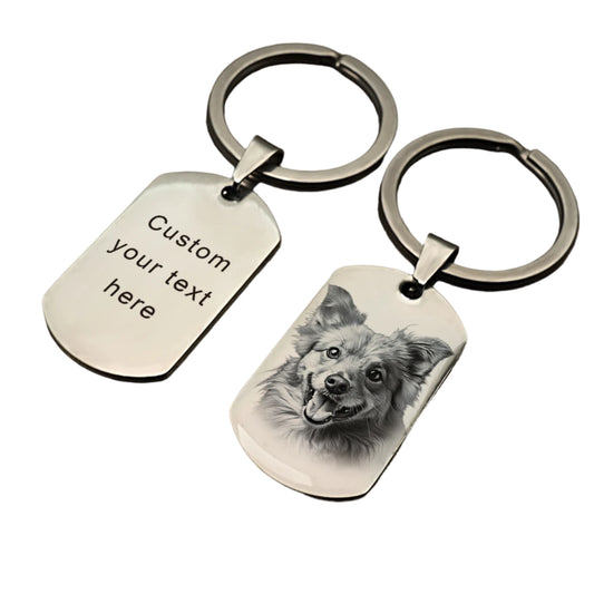 Personalized Photo Keychain