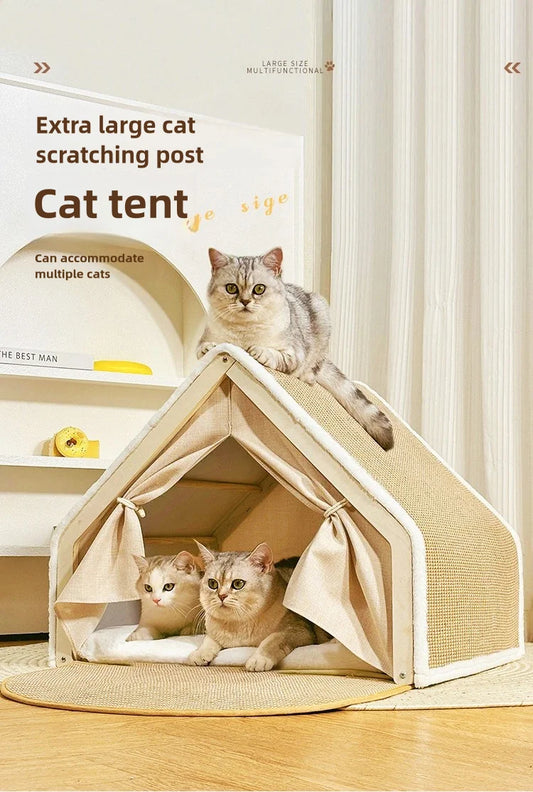 Cat nest Winter warm cat villa Cat house