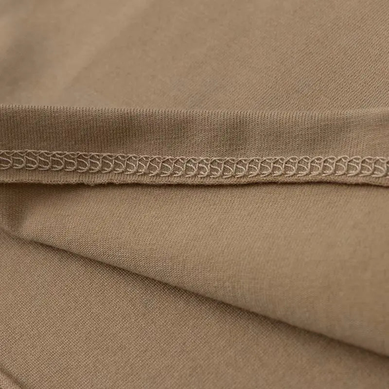 U-Neck High Waist T Shirt