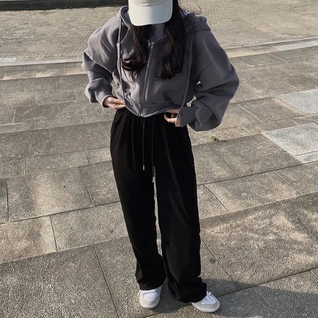 Casual Hood Sweatshirt