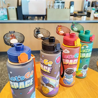 Kids Astronaut Water Bottle  BPA-Free 700ml