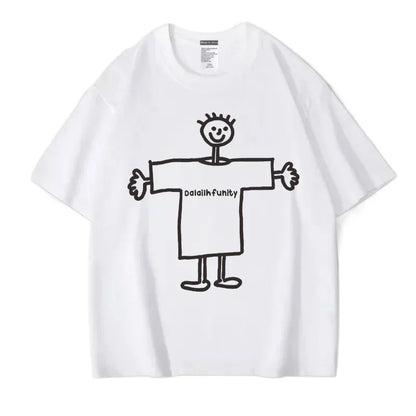 Down Shoulder  Casual T-Shirt
