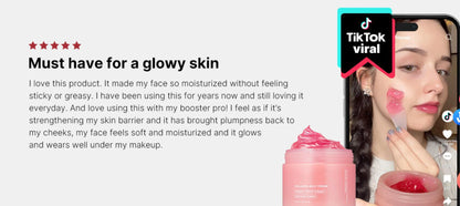 24H Glow & Lift Collagen Jelly Cream with Niacinamide & Hydrolyzed Collagen – Strengthen Skin Barrier, Hydrate & Anti-Aging Moisturizer