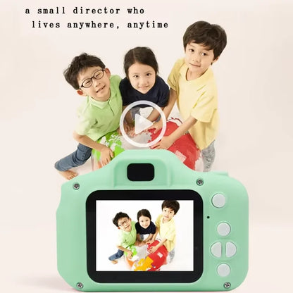 Kids Mini Digital Cameras 1080P HD  SLR Camera +TF Memory Card