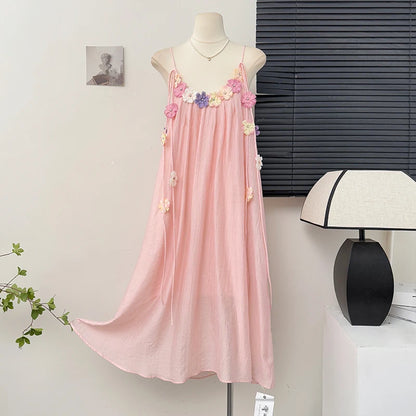 Floral Muse – Casual Korean Beach Dress