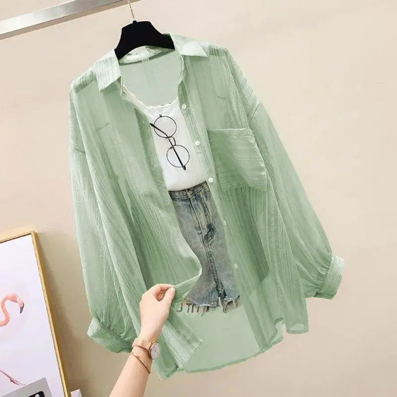 Korean Chiffon Blouse  Harajuku