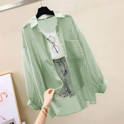 Korean Chiffon Blouse  Harajuku
