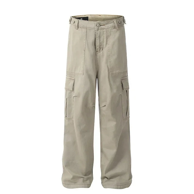 Retro American Vintage Loose Work Pants