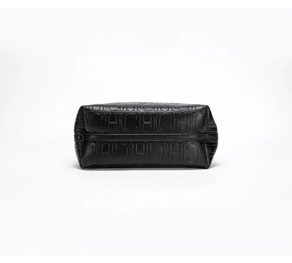 Embossed Leather Handbag