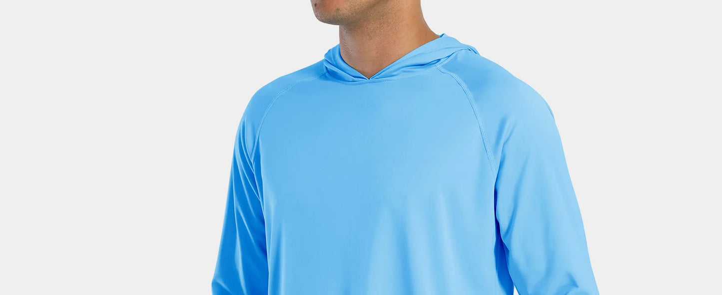 UPF 50+ UV Block Hooded T-shirt