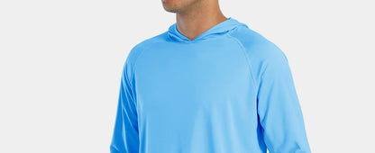 UPF 50+ UV Block Hooded T-shirt