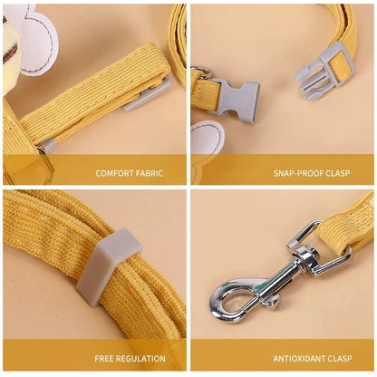Cat Harness Cute Bee Style Pet Harnesses