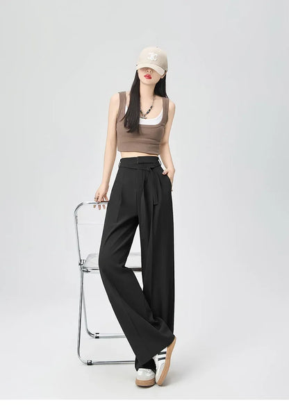 Women's Loose Drapey Suit Pants