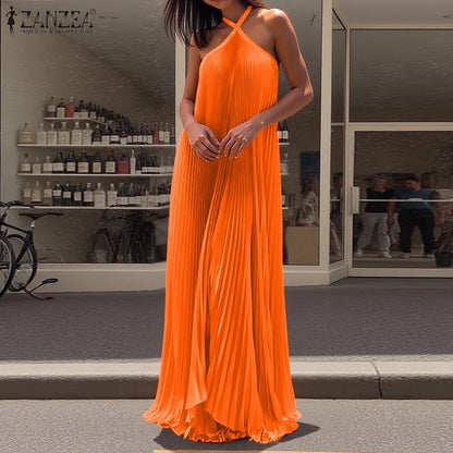 Moonlight Flow – Backless  Long Robe Dress