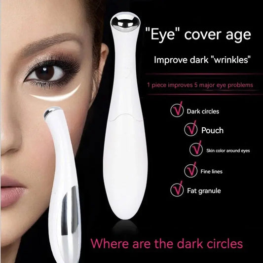 Home Electric Eye Massager – Anti-Fatigue, Reduce Puffiness & Fine Lines, Skin Care Eye Therapy Device