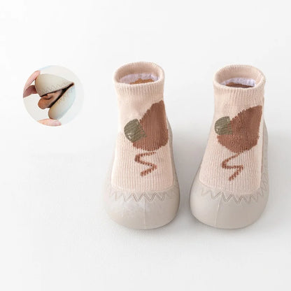 Cute Cartoon Infant  Kids Baby Socks Shoes