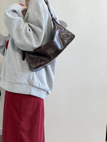 Spicy Girl Y3K Wasteland Leather Bag