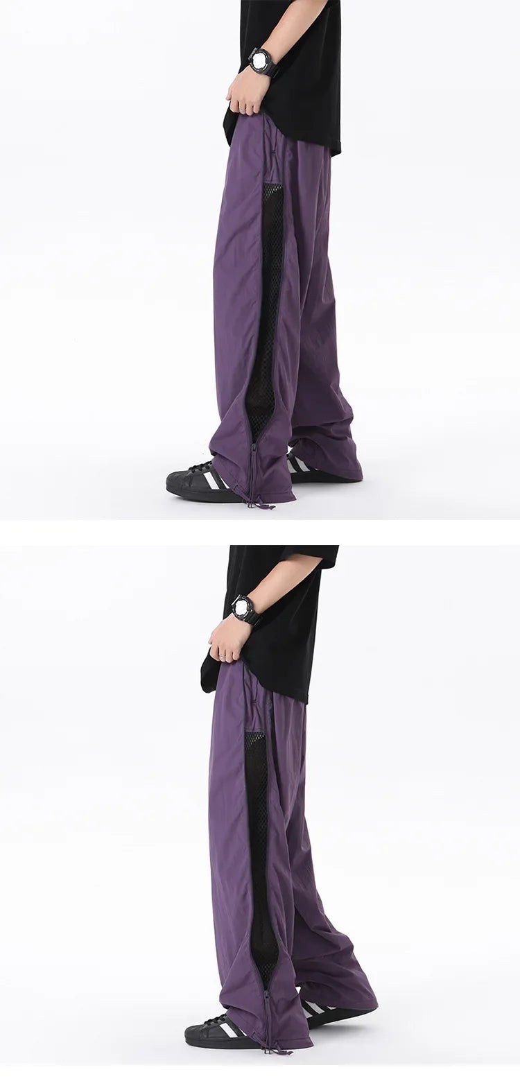 New  Men's Casual Straight Leg  Teenage Pants