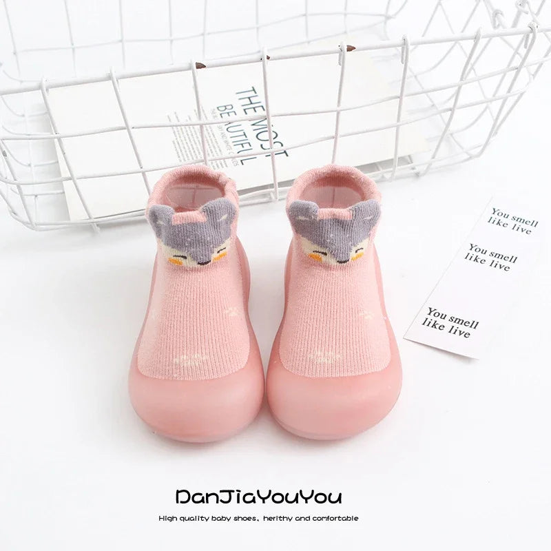 Cute Cartoon Infant  Kids Baby Socks Shoes