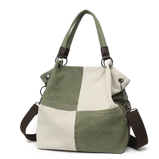 Canvas Retro Tote Bag