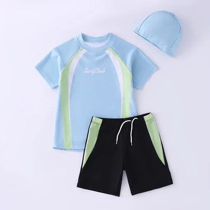 Summer Sun Protection Kids Swimsuits for Spa & Pool Baby Boys Sport Quick Dry Swim Wear