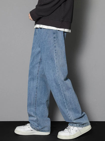 Straight Denim Wide-leg  Jeans