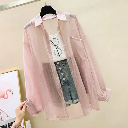 Korean Chiffon Blouse  Harajuku
