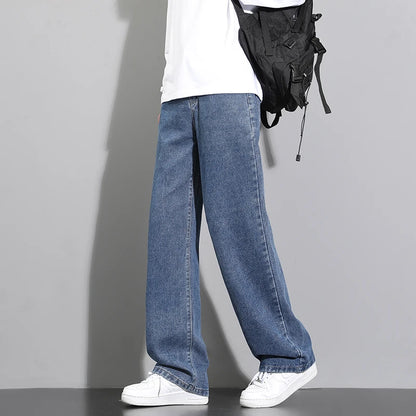 Straight Denim Wide-leg  Jeans