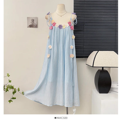 Floral Muse – Casual Korean Beach Dress