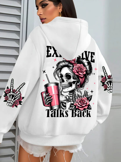Funny Print  Hoody