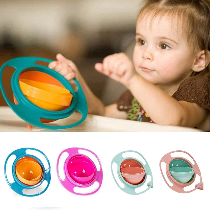 Gyro 360 Rotate Spill Proof Feeding Dish