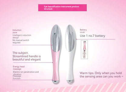 Home Electric Eye Massager – Anti-Fatigue, Reduce Puffiness & Fine Lines, Skin Care Eye Therapy Device