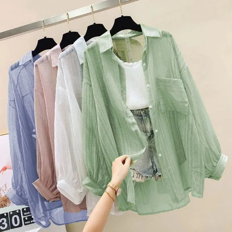 Korean Chiffon Blouse  Harajuku