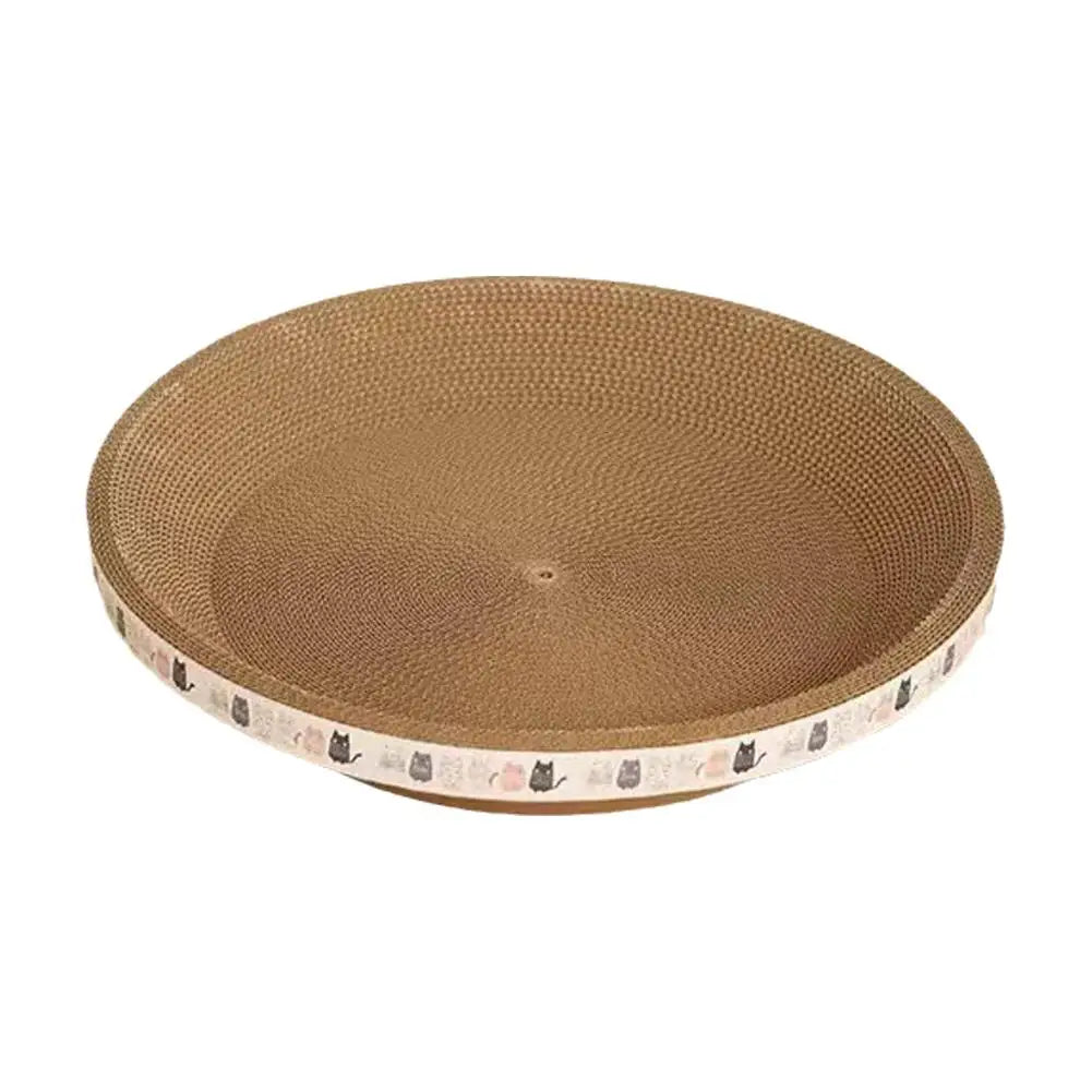 Cat Scratcher Cardboard Round Oval Cat Scratch Pad