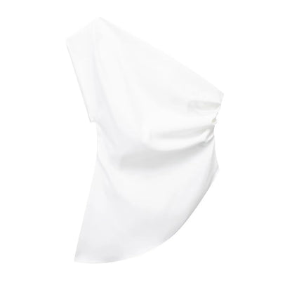 Asymmetric Off-Shoulder Top
