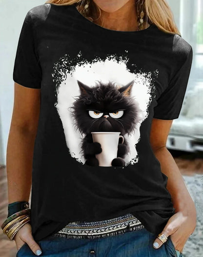 The Moody Cat T-shirt