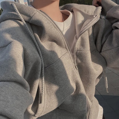 Casual Hood Sweatshirt