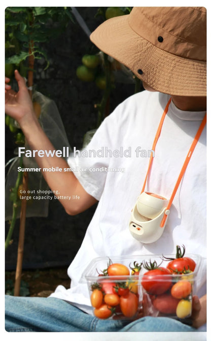 2025 Ultra-Quiet Hands-Free Neck Fan