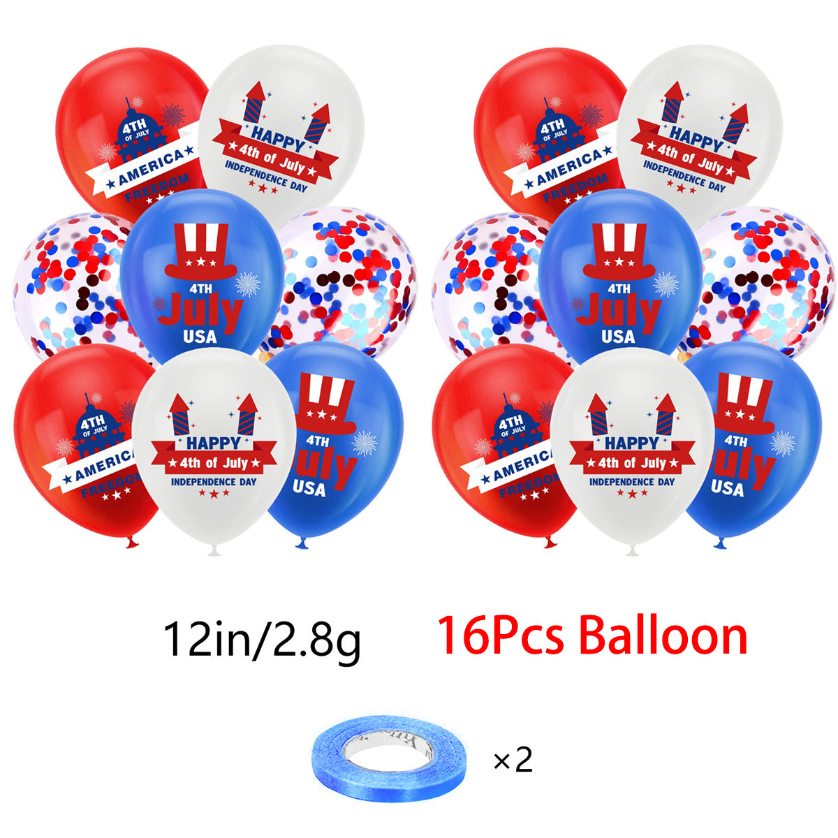 Independence Day Party Photo Props