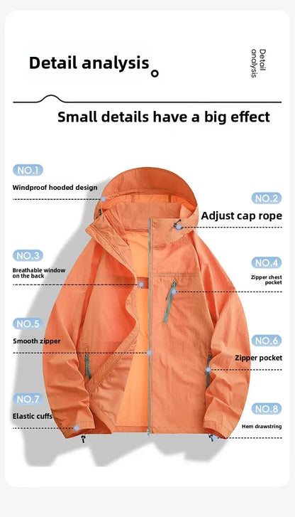 UPF50+ Quick Dry Ice Silk UV Protection