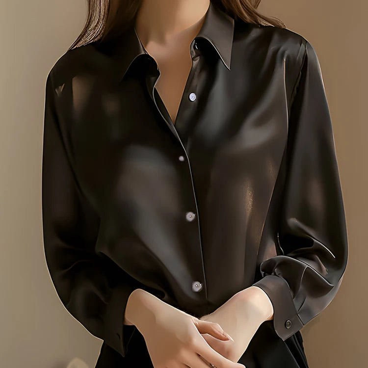Long Sleeved  Office Women's Shirts
