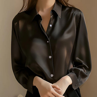 Long Sleeved  Office Women's Shirts