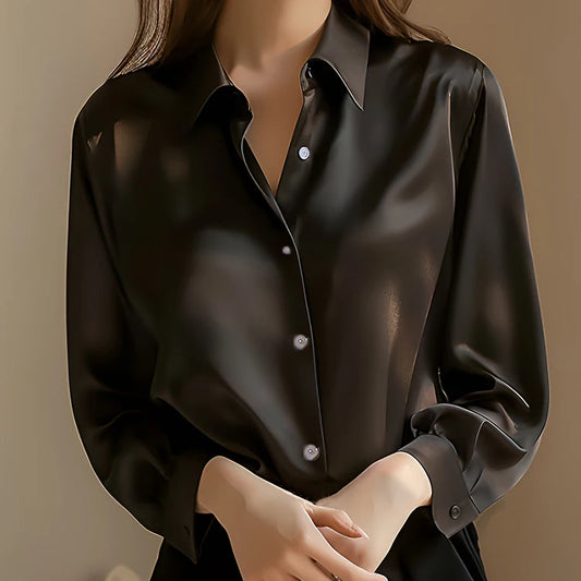 Long Sleeved  Office Women's Shirts