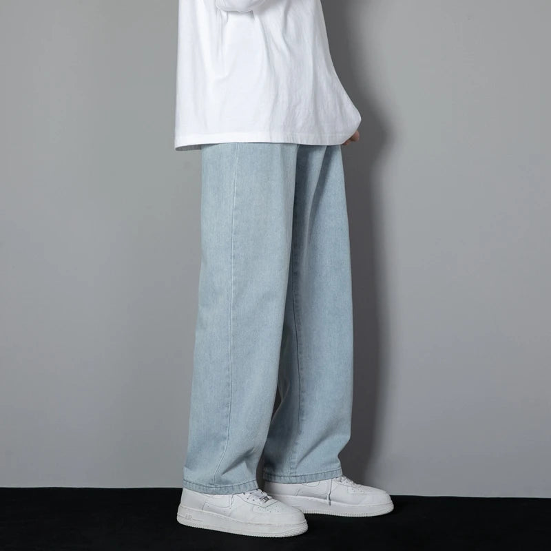 Straight Denim Wide-leg  Jeans