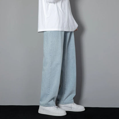 Straight Denim Wide-leg  Jeans